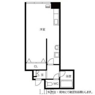 ループロードマンションI【2階】の間取り