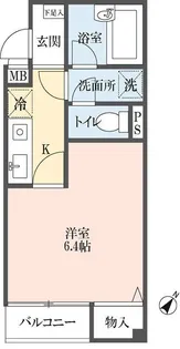 ロイヤルメゾン中丸【2階】の間取り