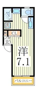 カルチェ南柏【2階】の間取り