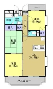 メゾン・ド・ユー【2階】の間取り