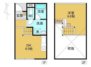 MaisonnetteNeuve【1階】の間取り