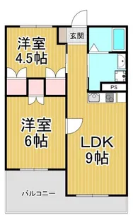 武庫川フレックス【5階】の間取り