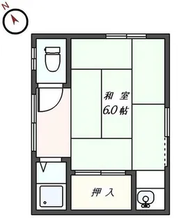 東山荘【2階】の間取り