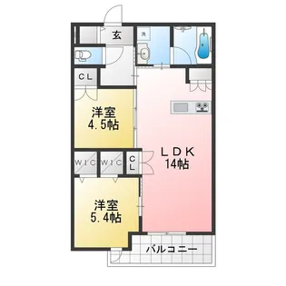 VESTA【3階】の間取り