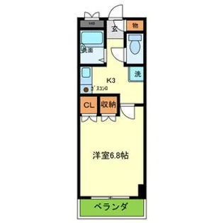 サンモール【8階】の間取り