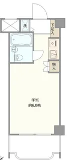 ライオンズステーションプラザ杉田【4階】の間取り
