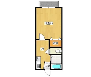 ●ヴィラシティソーワ【2階】の間取り
