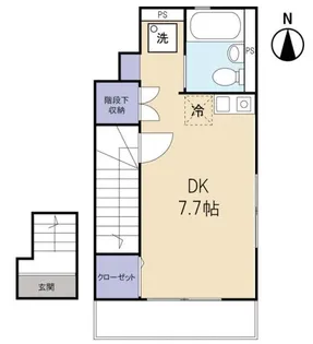 オリナス椎名町【3階】の間取り
