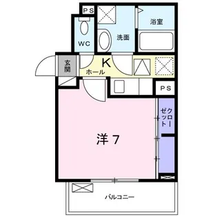 ユーアンドミーレジデンス東赤塚【1階】の間取り