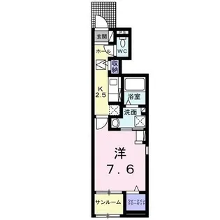 エレガンス II【1階】の間取り