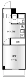 アーバンハイツ楠町【4階】の間取り