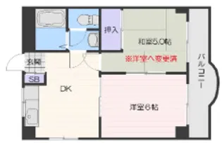 グランド・パレスジュイレー【4階】の間取り
