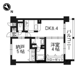 エステムプラザ京都河原町通2レジデンシャ【3階】の間取り