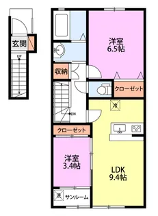 M.I Springs【2階】の間取り