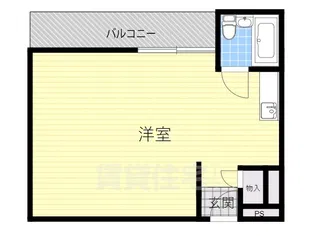 メゾンクレール【3階】の間取り