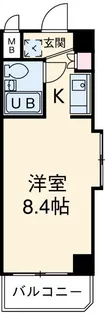 ラフィネ浜【5階】の間取り