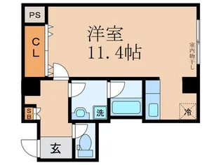 プラネシア星の子山科駅前【1階】の間取り