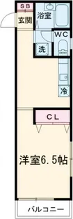ドエル中町【2階】の間取り