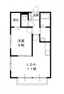 サンライフ六高台【2階】の間取り