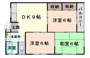 渡部ビル(打越町)【1階】の間取り