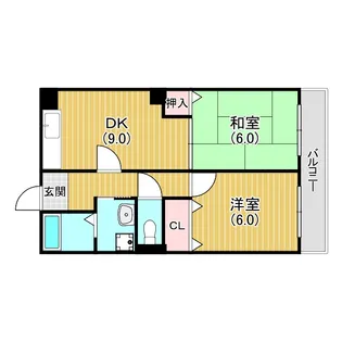 マンションOMOYA【3階】の間取り