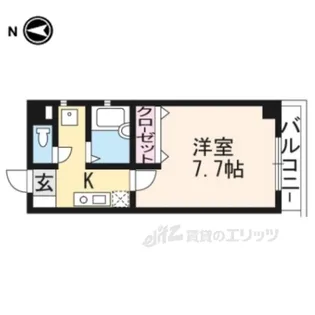 Piacere北山【2階】の間取り