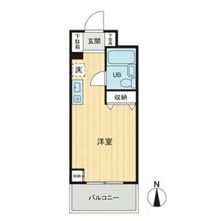 フラット16【3階】の間取り