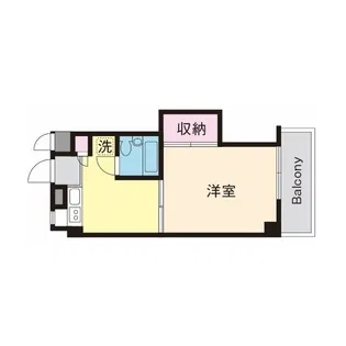 スカイ厚木【3階】の間取り
