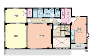 トライアルコート【2階】の間取り