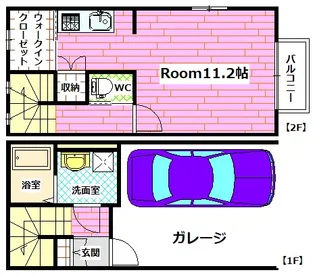 ケイスタイルの間取り