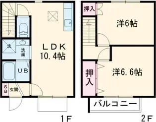 lapis Bの間取り
