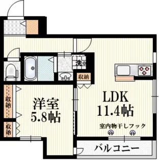 SATSUKI RESIDENCE 荻窪【3階】の間取り