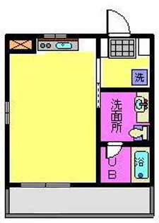 ラコス・カサ【2階】の間取り