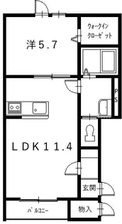 RubyI【1階】の間取り