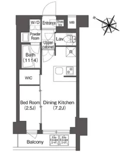 コンフォリア二葉【2階】の間取り