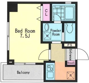 ベル・フィオーレ【3階】の間取り