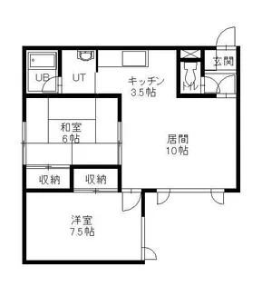 ウォーム・713【2階】の間取り