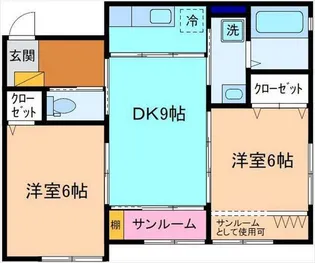 フォンテ【1階】の間取り