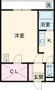 セザンヌ西高師【2階】の間取り