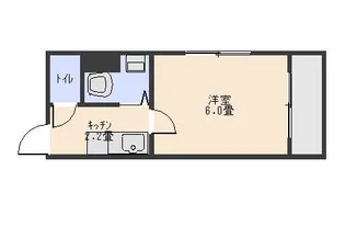 1Kの間取り画像