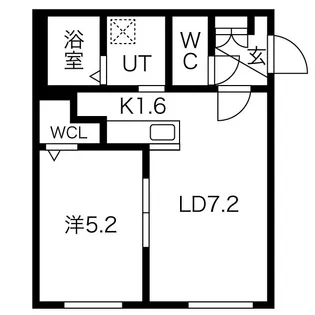 デュオクラッセ【2階】の間取り
