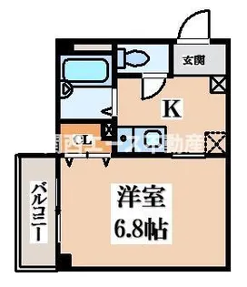 大阪府東大阪市本町【マンション】の間取り