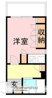 グランハイム新堀東【3階】の間取り