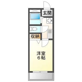 メゾン中島【5階】の間取り