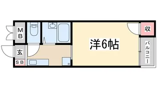 FIVE ONE【5階】の間取り