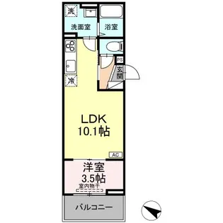 Grace Sante【3階】の間取り