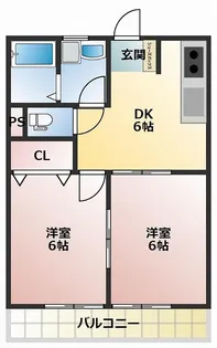 高知県高知市薊野東町【マンション】の間取り