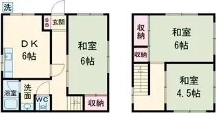 愛媛県松山市鴨川2【一戸建】の間取り