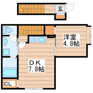 GO TO【1階】の間取り