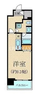 1Rの間取り画像